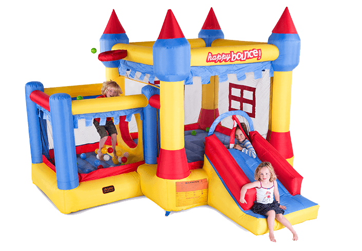 Hyra hoppborg gula borgen